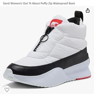 Sorel Low top zip up snow/rain boots